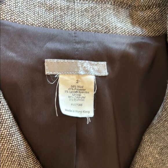 J.Crew Women's Vintage Blazer Made in Hong Kong size 2 - Picture 8 of 11